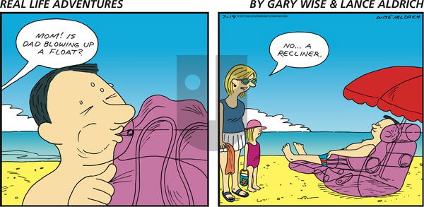 Real Life Adventures on Sunday July 19, 2015 Comic Strip