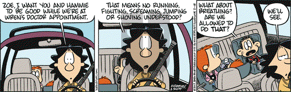 Baby Blues on Saturday February 18, 2017 Comic Strip