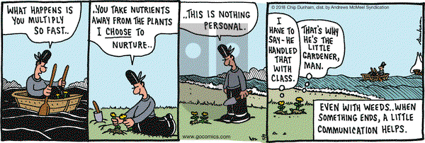 Overboard on Wednesday May 9, 2018 Comic Strip