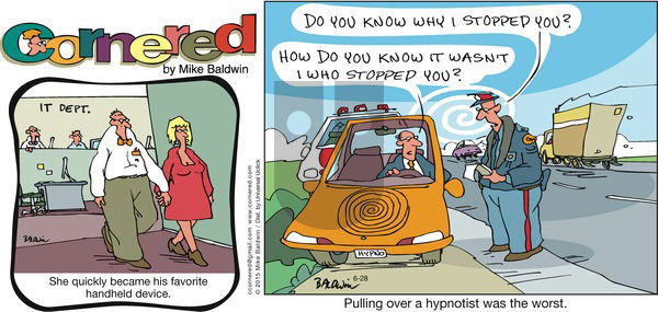 Cornered on Sunday June 28, 2015 Comic Strip