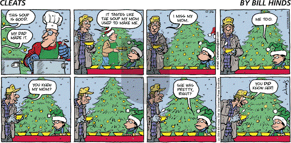 Cleats - Sunday December 26, 2004 Comic Strip