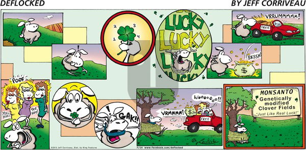 DeFlocked on Sunday July 14, 2013 Comic Strip