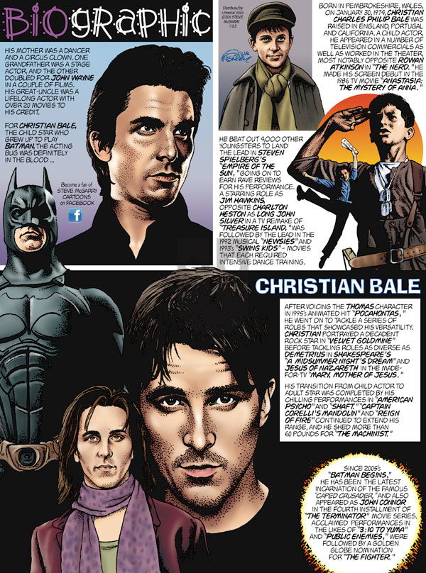 Biographic on Sunday January 23, 2011 Comic Strip