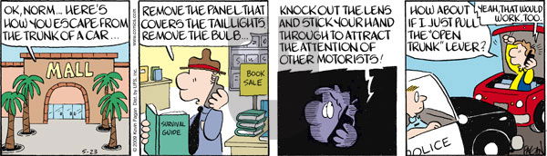Drabble on Saturday May 23, 2009 Comic Strip