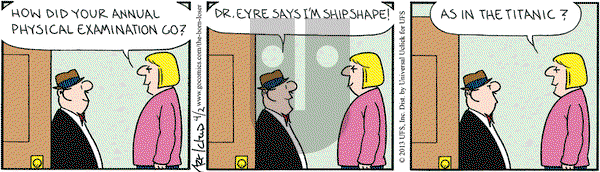 The Born Loser on Tuesday April 2, 2013 Comic Strip