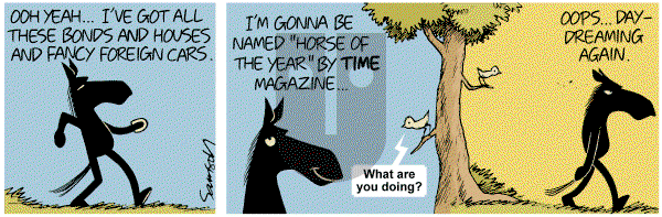 Dark Side of the Horse on Wednesday November 9, 2011 Comic Strip
