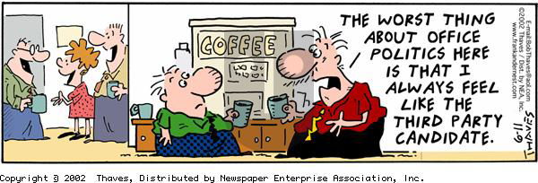 Frank and Ernest on Tuesday June 11, 2002 Comic Strip