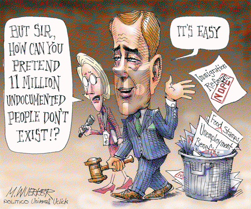 Matt Wuerker on Wednesday February 12, 2014 Comic Strip