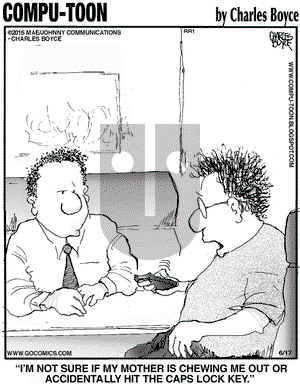 Compu-toon on Wednesday June 17, 2015 Comic Strip