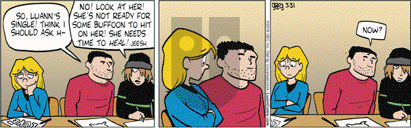 Luann on Thursday March 31, 2016 Comic Strip