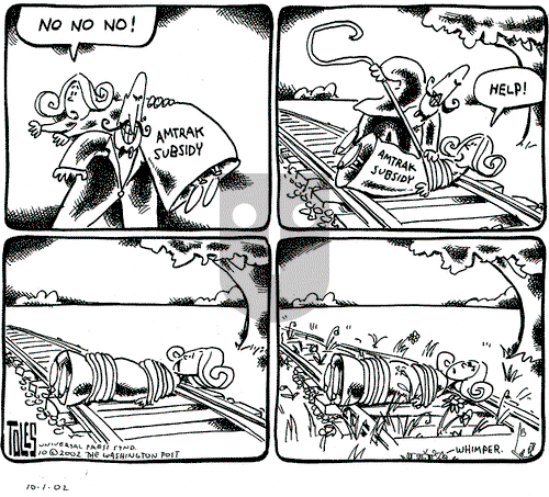 Tom Toles on Tuesday October 1, 2002 Comic Strip