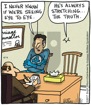 The Argyle Sweater - Friday April 14, 2017 Comic Strip