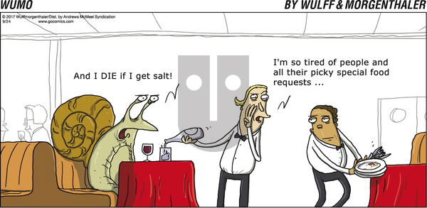 WuMo on Sunday September 24, 2017 Comic Strip