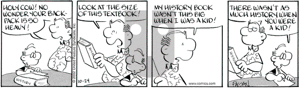 Drabble on Thursday October 24, 2002 Comic Strip