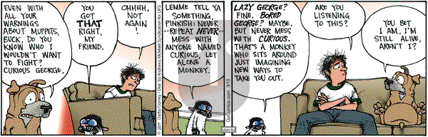 Get Fuzzy on Thursday March 13, 2025 Comic Strip