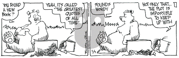 The Grizzwells on Thursday September 7, 2006 Comic Strip