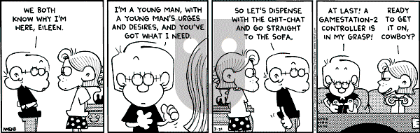 FoxTrot on Wednesday March 21, 2001 Comic Strip