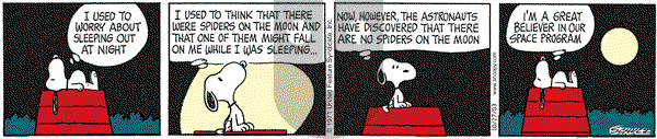 Peanuts on Monday October 27, 2003 Comic Strip