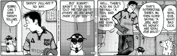 Get Fuzzy on Monday February 11, 2002 Comic Strip