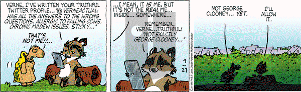 Over the Hedge on Friday September 27, 2019 Comic Strip