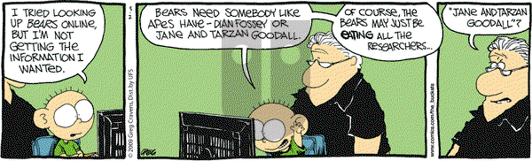The Buckets on Saturday May 2, 2009 Comic Strip