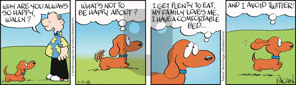 Drabble on Saturday July 7, 2018 Comic Strip