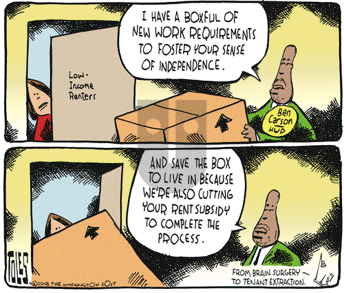 Tom Toles on Monday April 30, 2018 Comic Strip