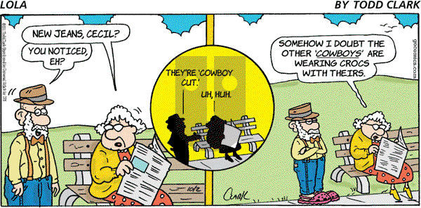 Lola - Sunday October 2, 2011 Comic Strip