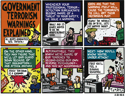 Ted Rall on Thursday May 23, 2002 Comic Strip