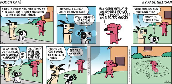 Pooch Cafe - Sunday August 21, 2022 Comic Strip
