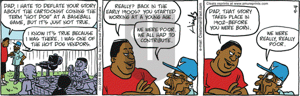 Cleats on Thursday September 4, 2008 Comic Strip
