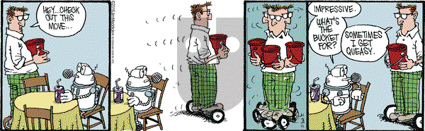 Monty on Friday March 11, 2016 Comic Strip