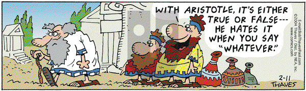 Frank and Ernest on Wednesday February 11, 2004 Comic Strip