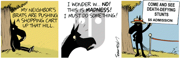 Dark Side of the Horse on Friday October 8, 2010 Comic Strip