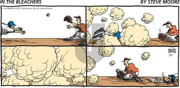 In the Bleachers on Sunday August 21, 2016 Comic Strip