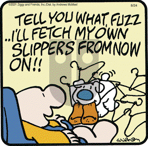 Ziggy on Tuesday August 24, 2021 Comic Strip