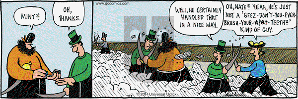 Overboard on Saturday October 4, 2014 Comic Strip