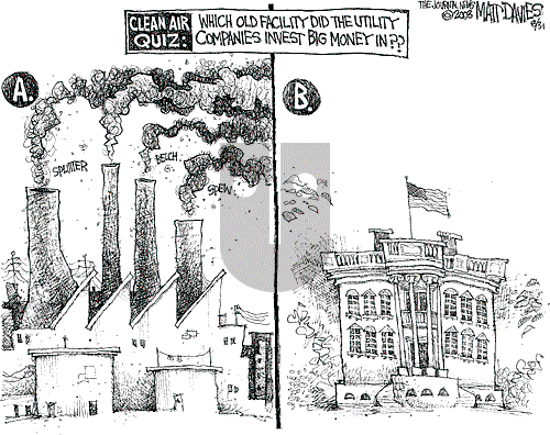 Matt Davies on Monday September 1, 2003 Comic Strip