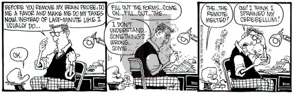 Monty on Saturday January 27, 2007 Comic Strip