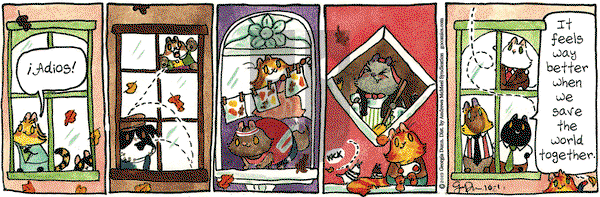 Breaking Cat News on Tuesday October 1, 2019 Comic Strip