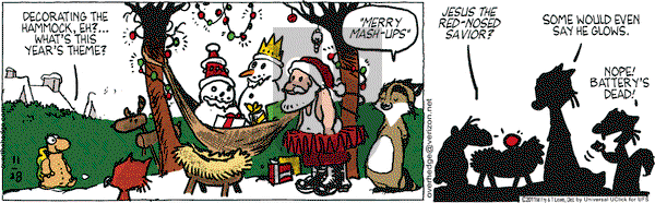 Over the Hedge on Monday November 28, 2011 Comic Strip