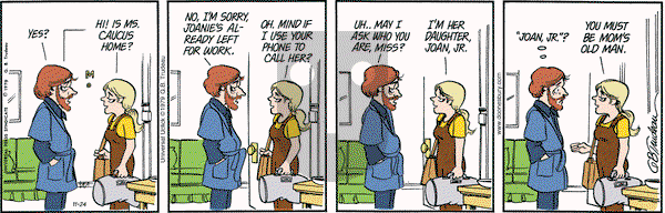 Doonesbury on Monday November 24, 2014 Comic Strip
