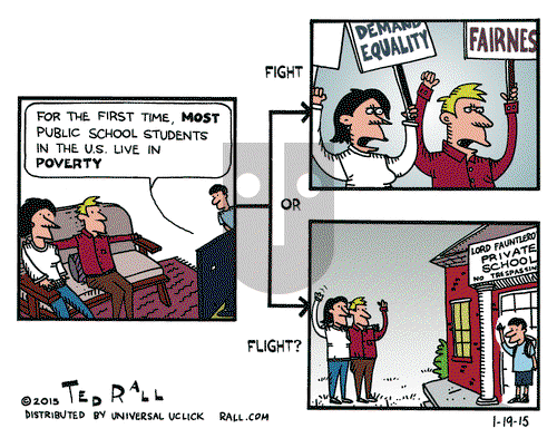 Ted Rall on Monday January 19, 2015 Comic Strip