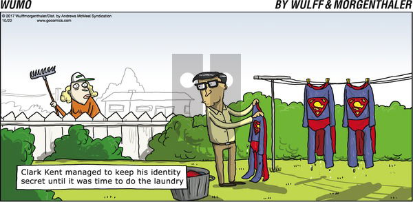 WuMo on Sunday October 22, 2017 Comic Strip