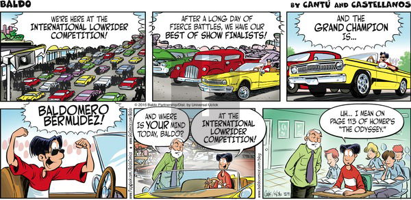 Baldo on Sunday December 11, 2016 Comic Strip