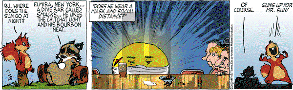 Over the Hedge on Saturday July 18, 2020 Comic Strip