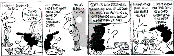 Baby Blues - Monday December 13, 1999 Comic Strip