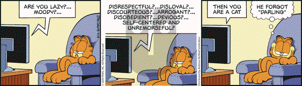 Garfield on Monday April 13, 2020 Comic Strip