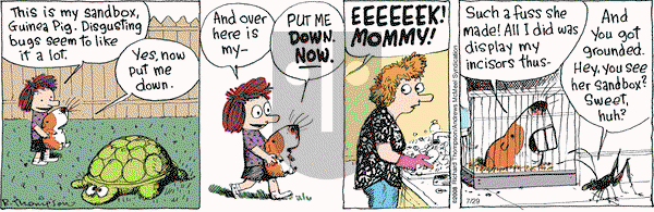 Cul de Sac on Saturday July 29, 2017 Comic Strip
