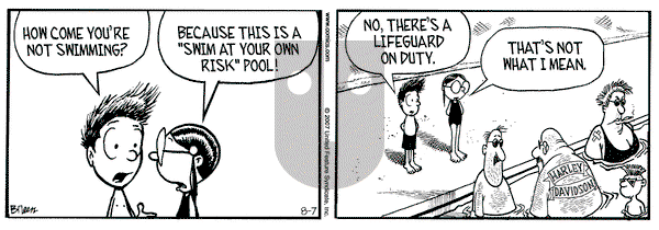 Grand Avenue on Tuesday August 7, 2007 Comic Strip